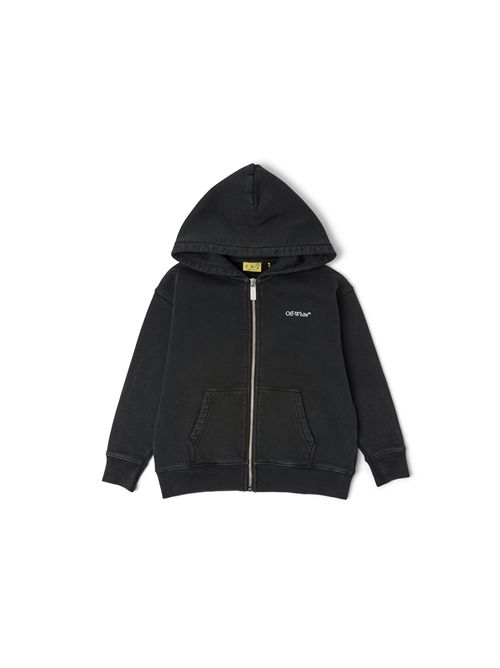 Felpa, unisex, logata. OFF WHITE | FLE00400 OBBE002